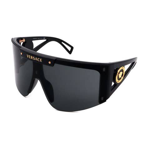 versace shield wrap sunglasses|Versace shades for men sunglasses.